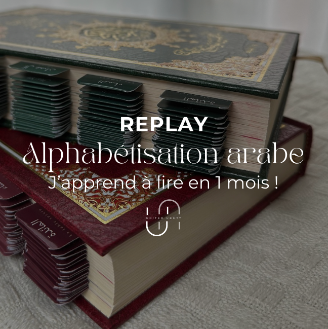 REPLAY - Alphabétisation arabe