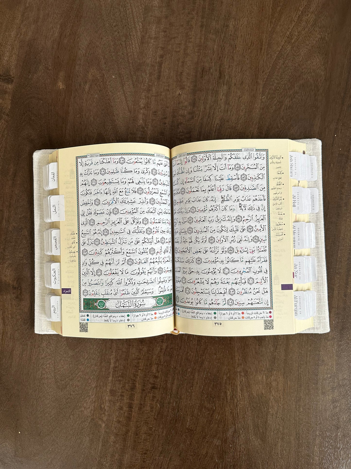 Coran avec lot sourate + juzz