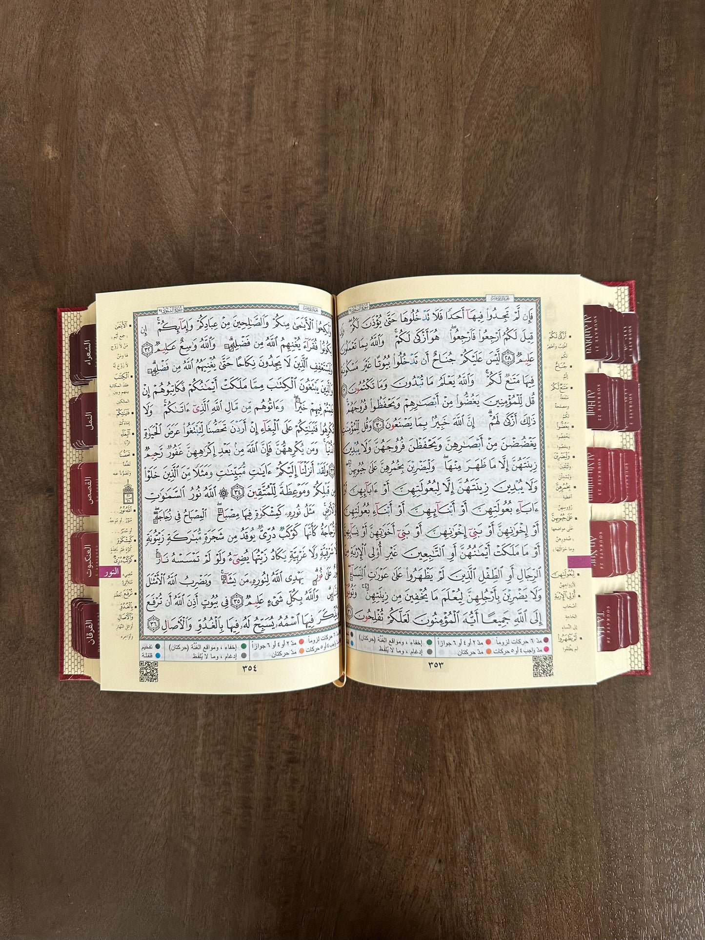 Coran avec lot sourate + juzz