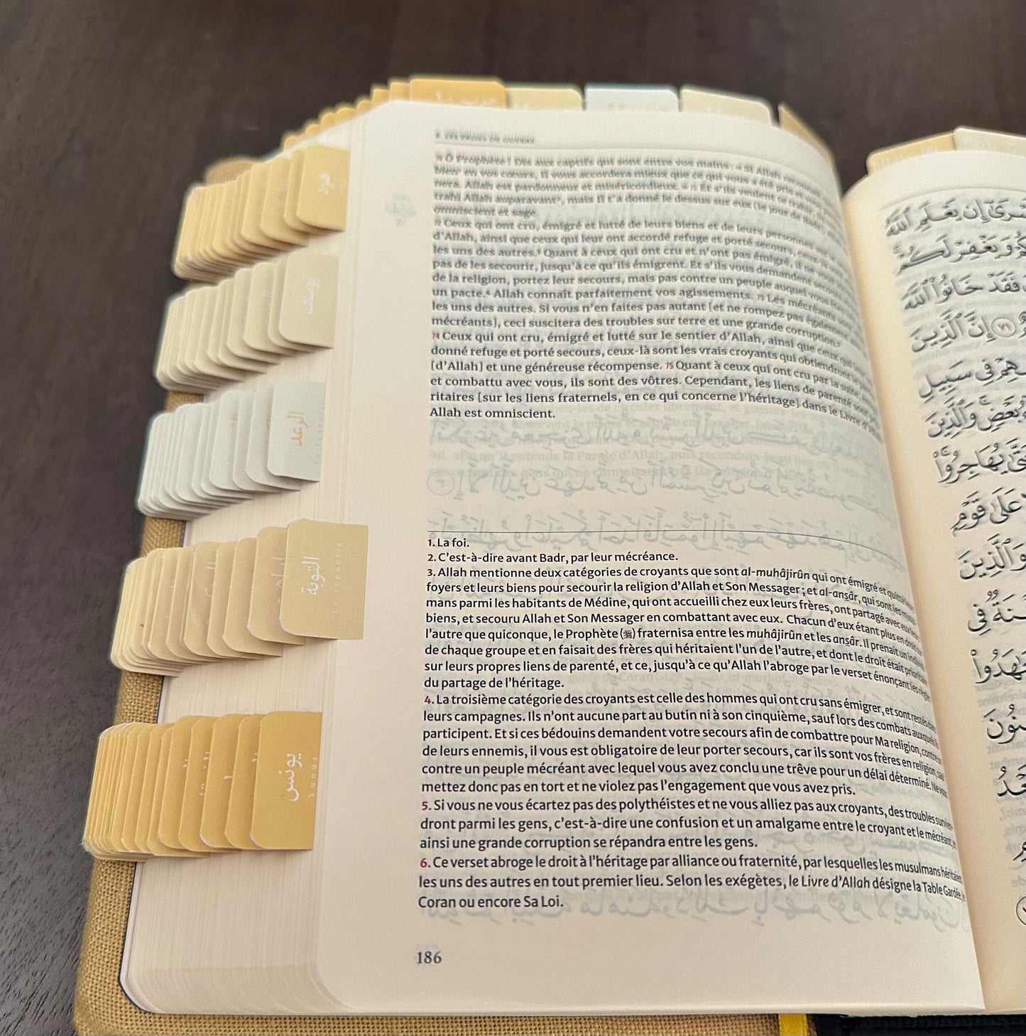 Coran avec lot sourate + hizb