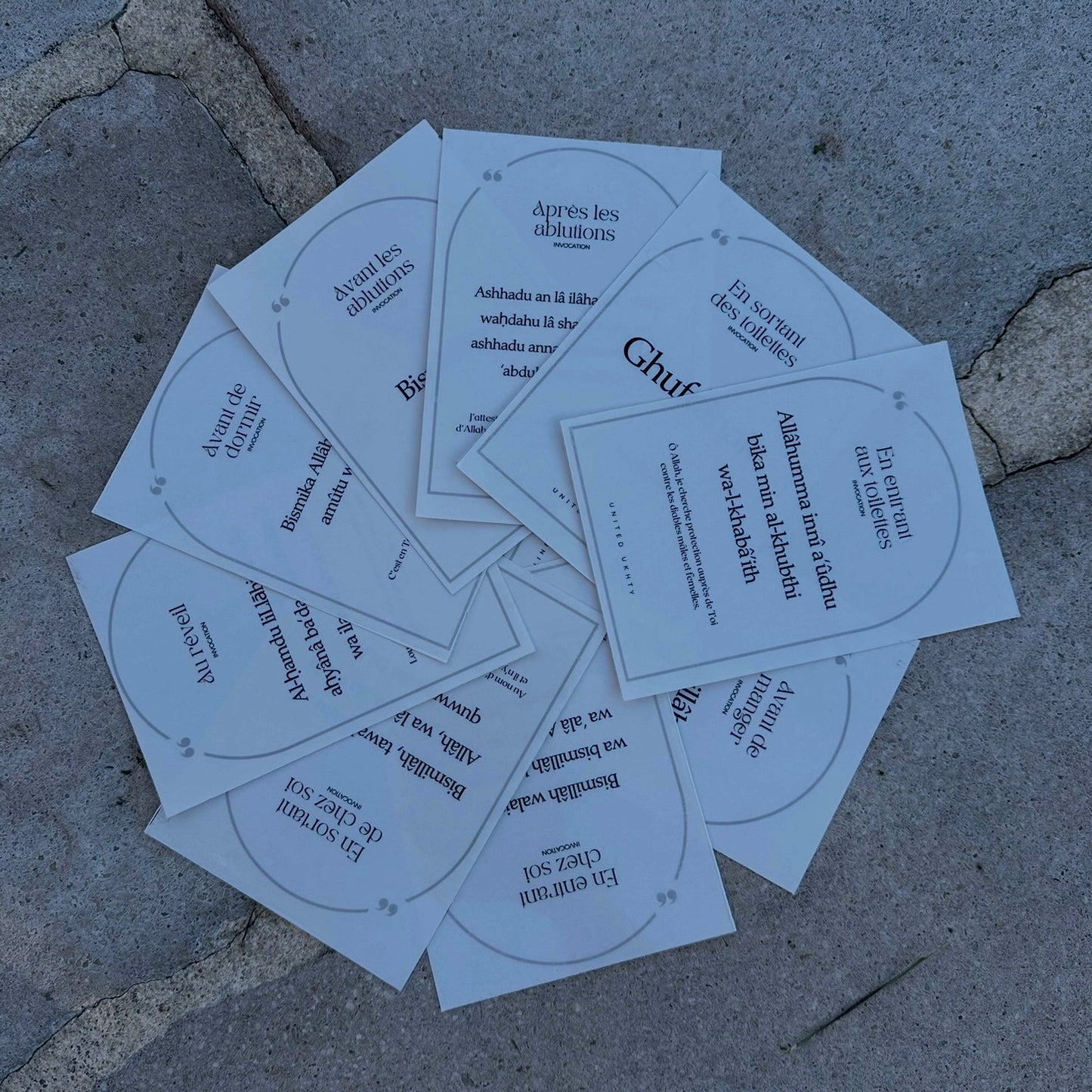box Stickers Du'a