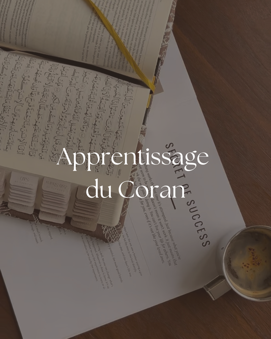 Apprentissage du Coran