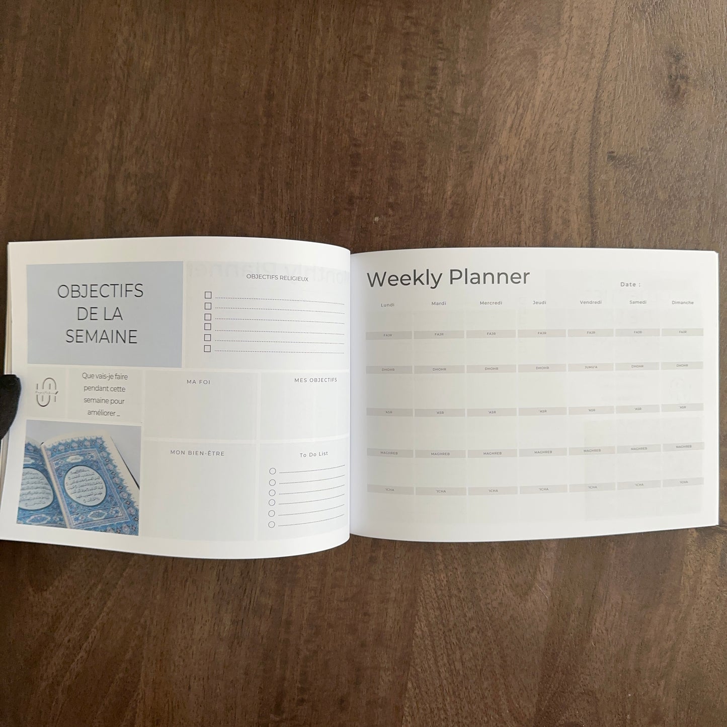 Monthly planner