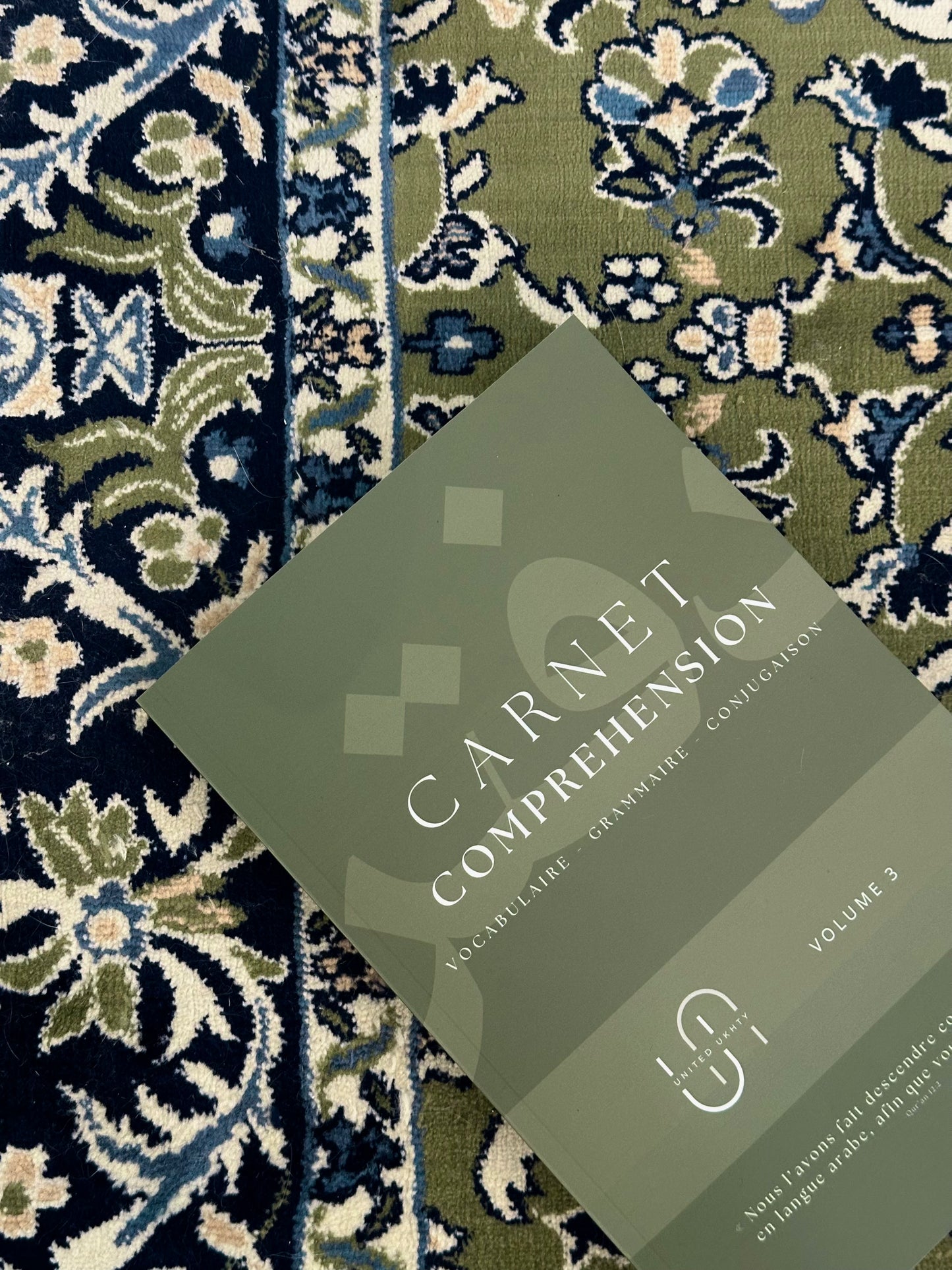 Carnet compréhension arabe