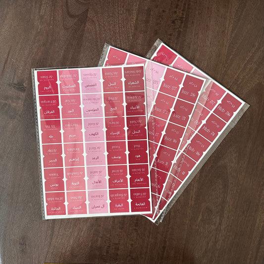 Onglets Rose framboise